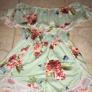 Rue21 Off The Shoulder Romper